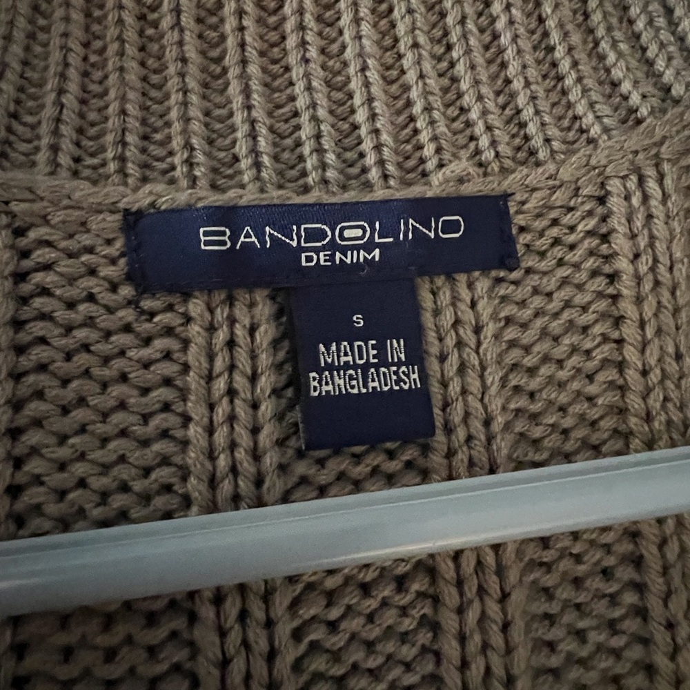 Bandolino Denim Long sweater vest EUC - Picture 4 of 4